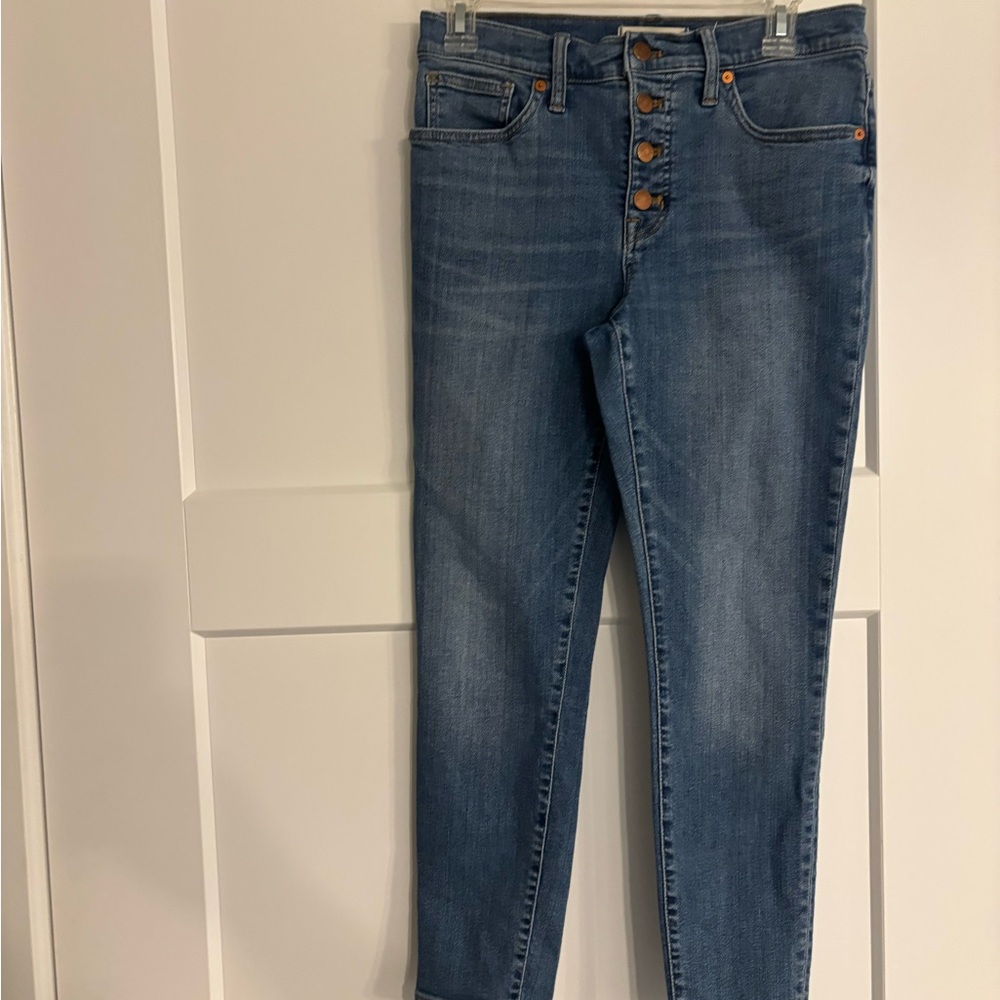 MADEWELL JEANS MID-RISE SKINNY CROP JEANS
WOMEN SIZE 28